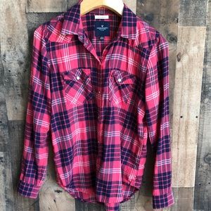 American Eagle Boyfriend Fit Flannel